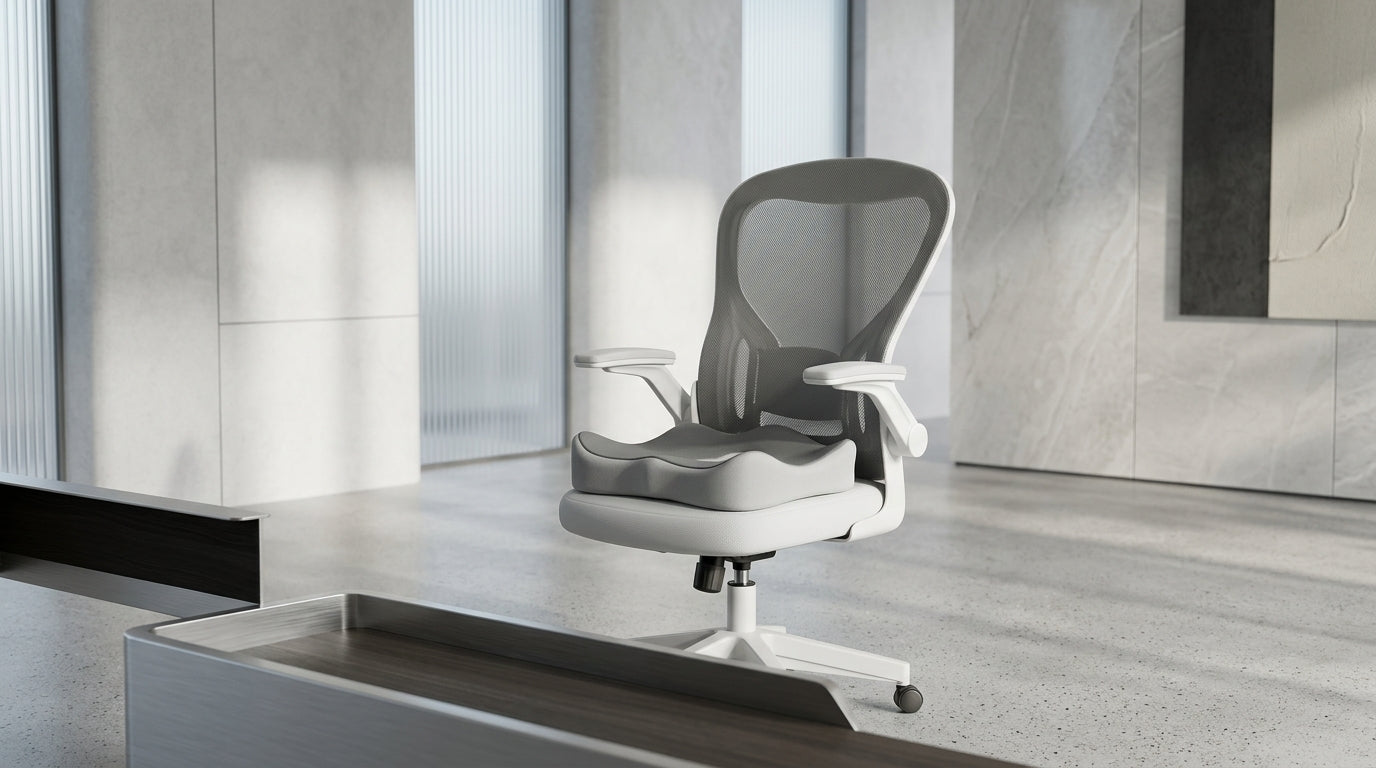 Zareth™ | MEMORY FOAM - ORTHOPEDIC SEAT CUSHION FOR CAR & OFFICE