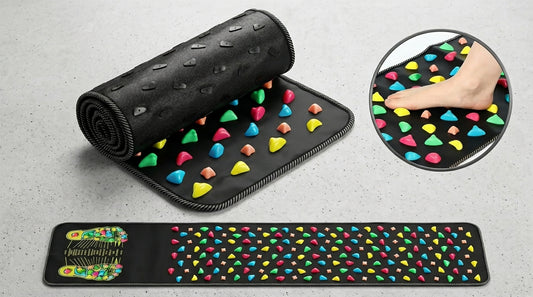 Zareth™ | FOOT MASSAGER Pad – FOOT MASSAGER Mat – Orthopedic Massage Pad with Goose Stones for Pain Relief and Circulation🌿