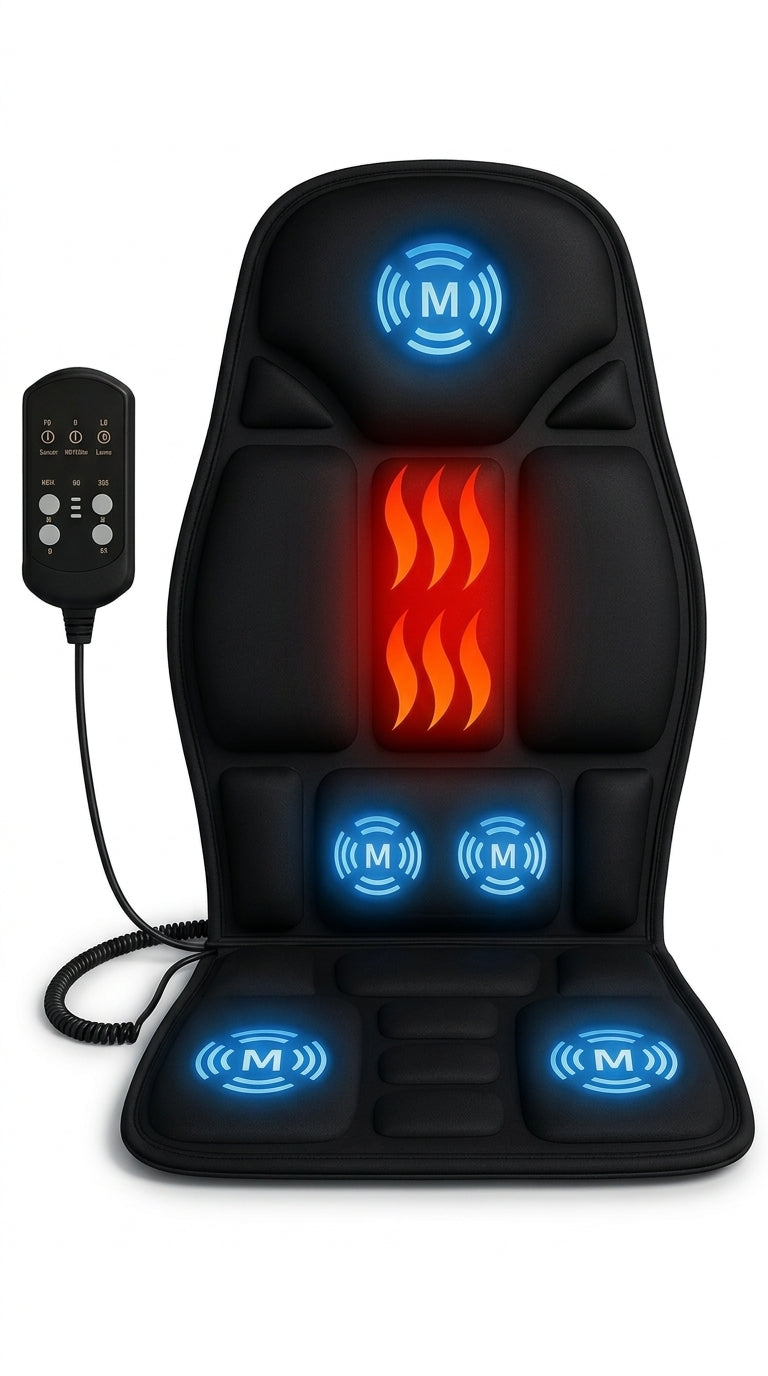 Zareth™ | CHAIR MASSAGER WITH HEAT THERAPY