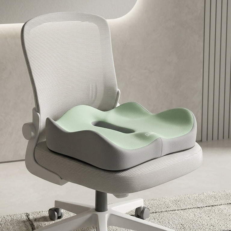 Zareth™ | MEMORY FOAM - ORTHOPEDIC SEAT CUSHION FOR CAR & OFFICE