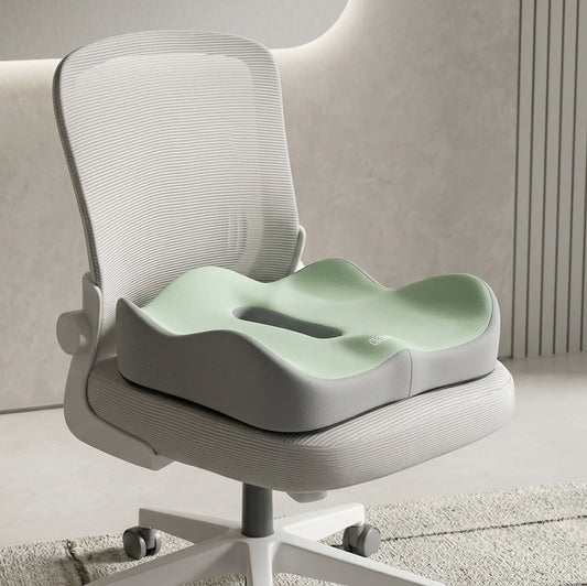 Zareth™ | MEMORY FOAM - ORTHOPEDIC SEAT CUSHION FOR CAR & OFFICE