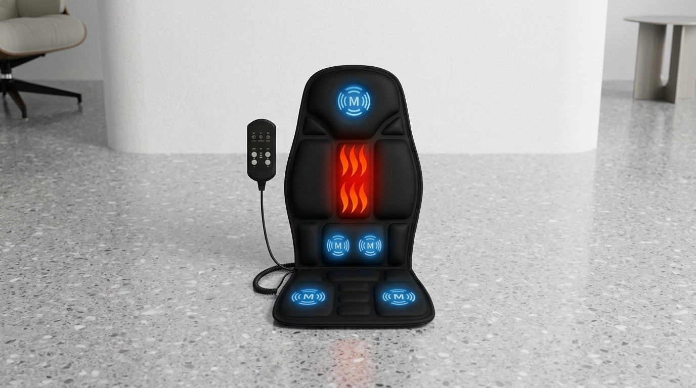 Zareth™ | CHAIR MASSAGER WITH HEAT THERAPY