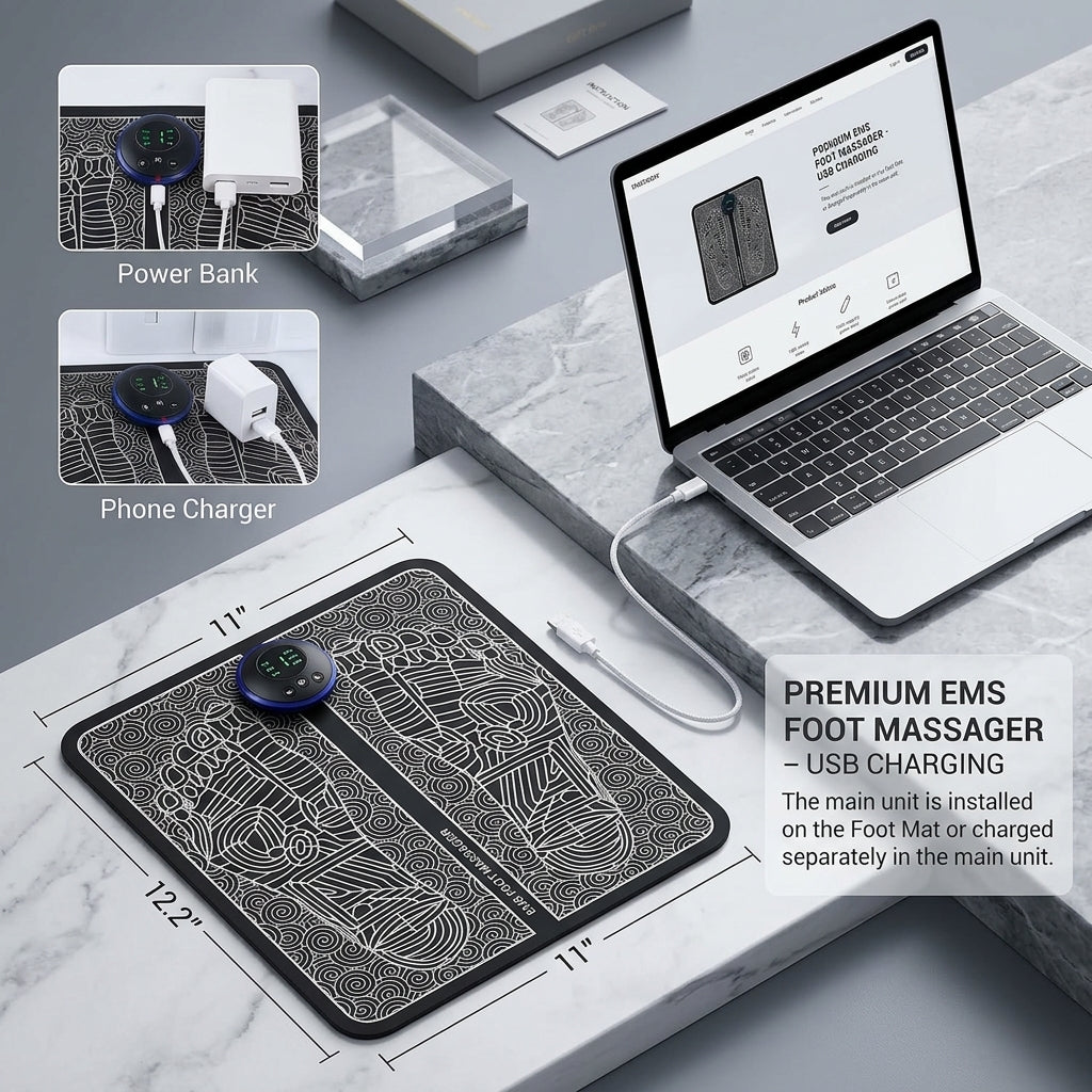 FOOT MASSAGER EMS | Zareth™