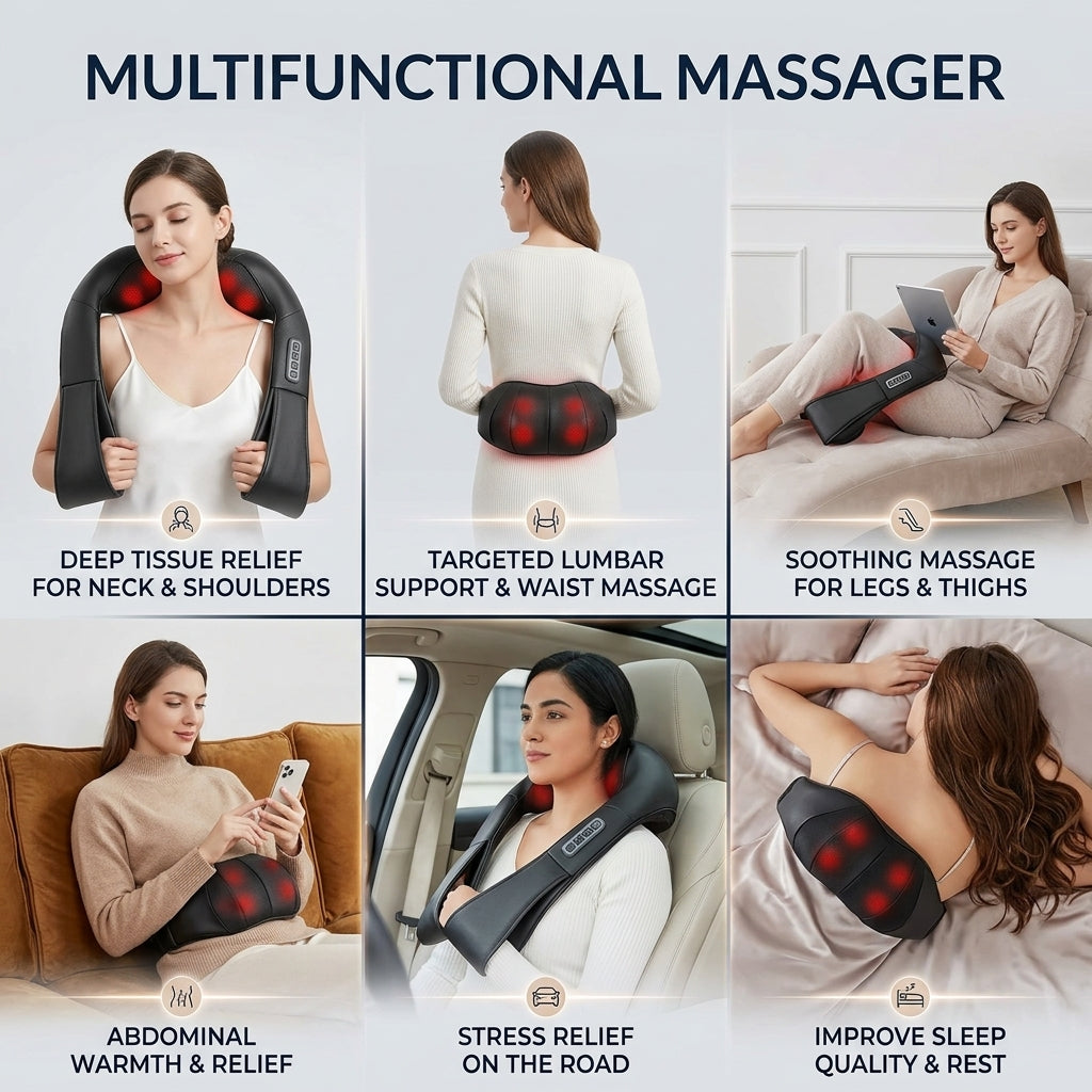 SHIATSU MASSAGER | Zareth™