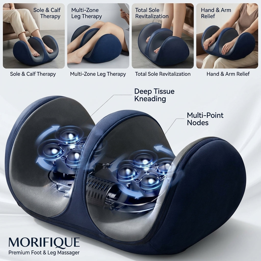 FOOT MASSAGER | Electric Foot & Calf Massager – Deep Relaxation & Muscle Recovery Zareth™