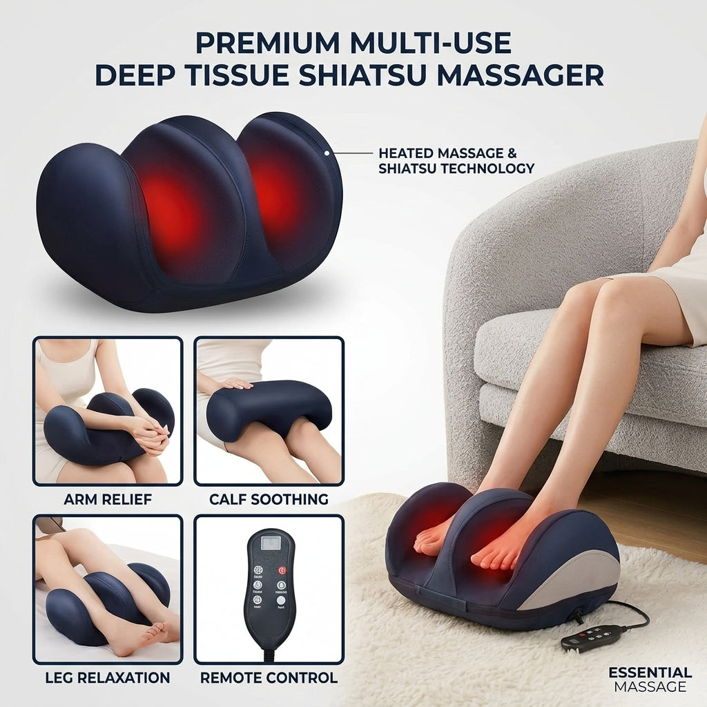 FOOT MASSAGER | Electric Foot & Calf Massager – Deep Relaxation & Muscle Recovery Zareth™