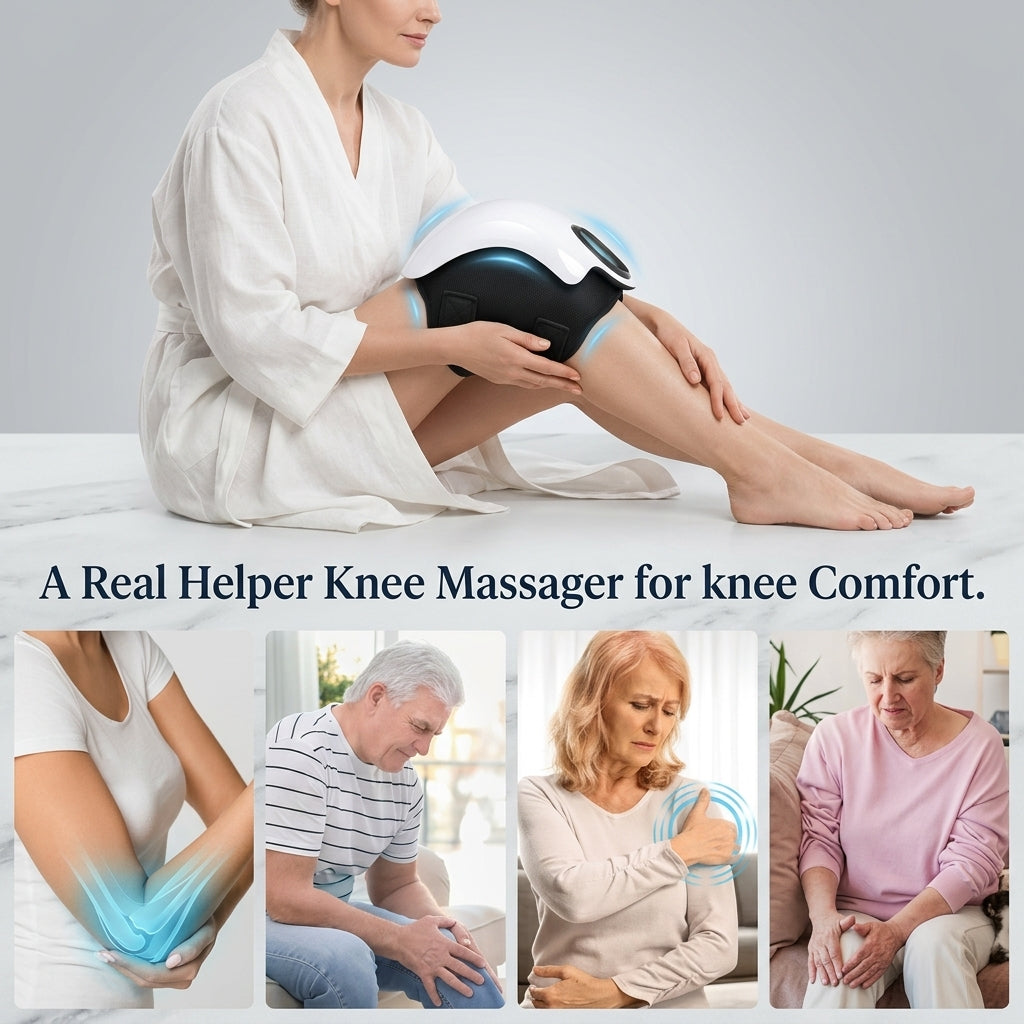 KNEE MASSAGER | Multifunctional Smart Cordless Knee Massager | Zareth™
