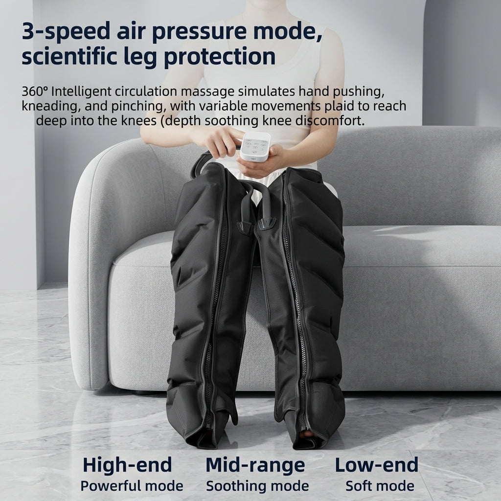 LEG MASSAGER | JinKairui Electric Pneumatic Leg Massager | Zareth™
