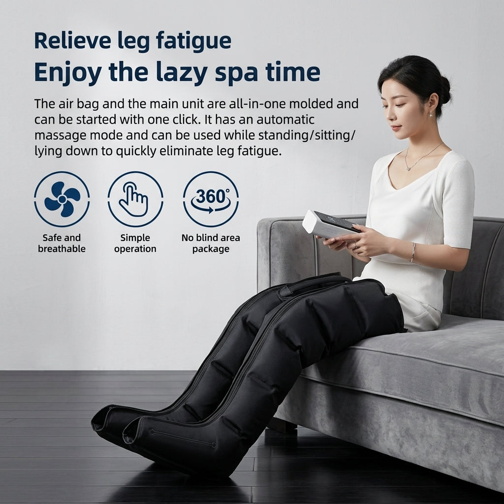 LEG MASSAGER | JinKairui Electric Pneumatic Leg Massager | Zareth™