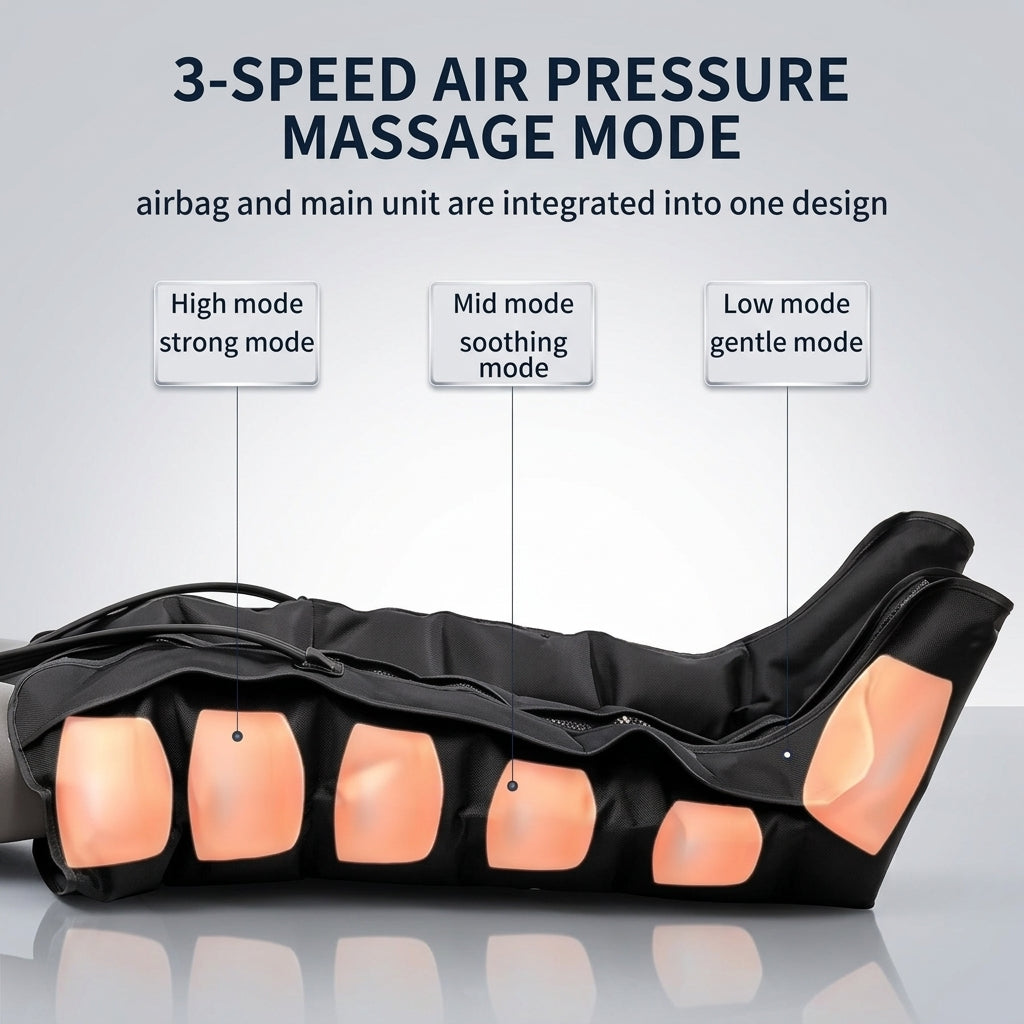 LEG MASSAGER | JinKairui Electric Pneumatic Leg Massager | Zareth™