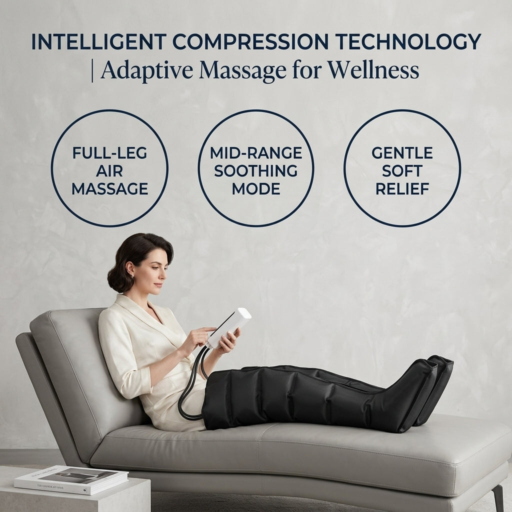 LEG MASSAGER | JinKairui Electric Pneumatic Leg Massager | Zareth™