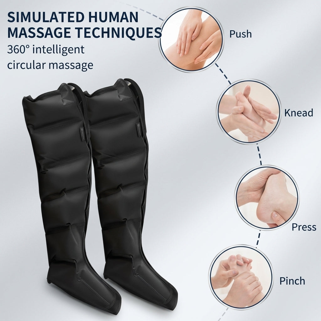LEG MASSAGER | JinKairui Electric Pneumatic Leg Massager | Zareth™