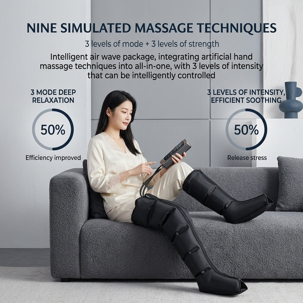 LEG MASSAGER | JinKairui Electric Pneumatic Leg Massager | Zareth™