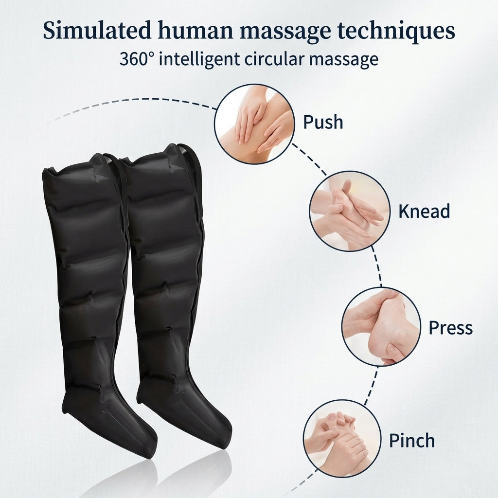 LEG MASSAGER | JinKairui Electric Pneumatic Leg Massager | Zareth™