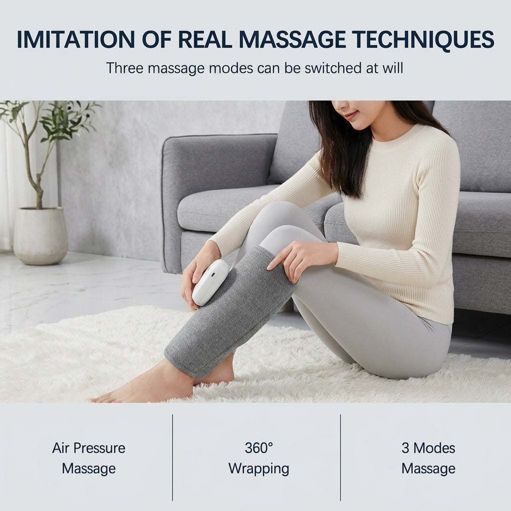 CALF MASSAGER ELECTRIC - 360° Air Pressure | Zareth™