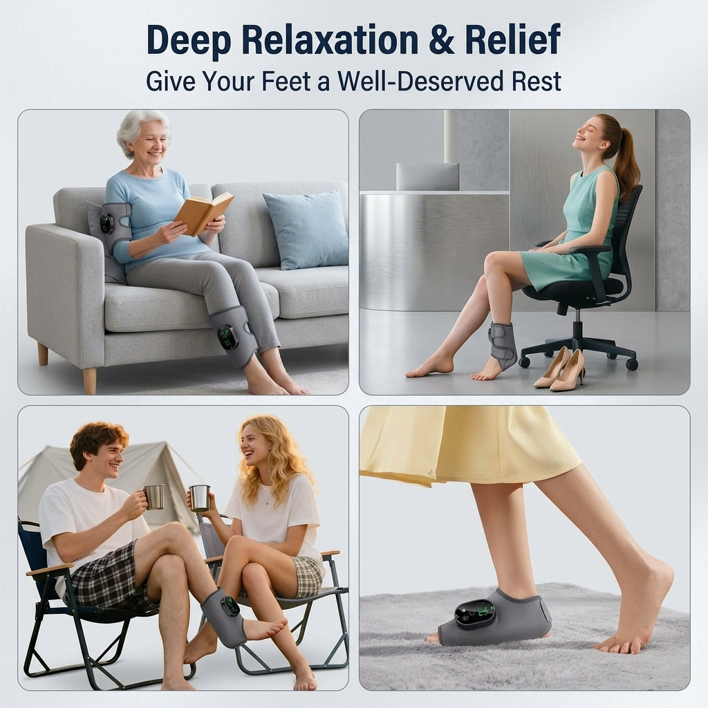 KNEE MASSAGER– Wireless & Heated | Zareth™