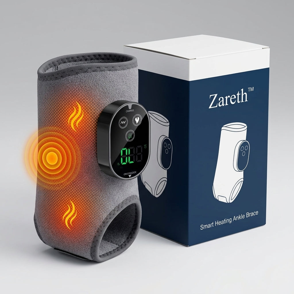 FOOT MASSAGER for Pain Relief & Heated Ankle | Zareth™