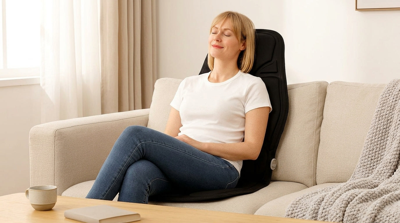 Zareth™ | CHAIR MASSAGER WITH HEAT THERAPY