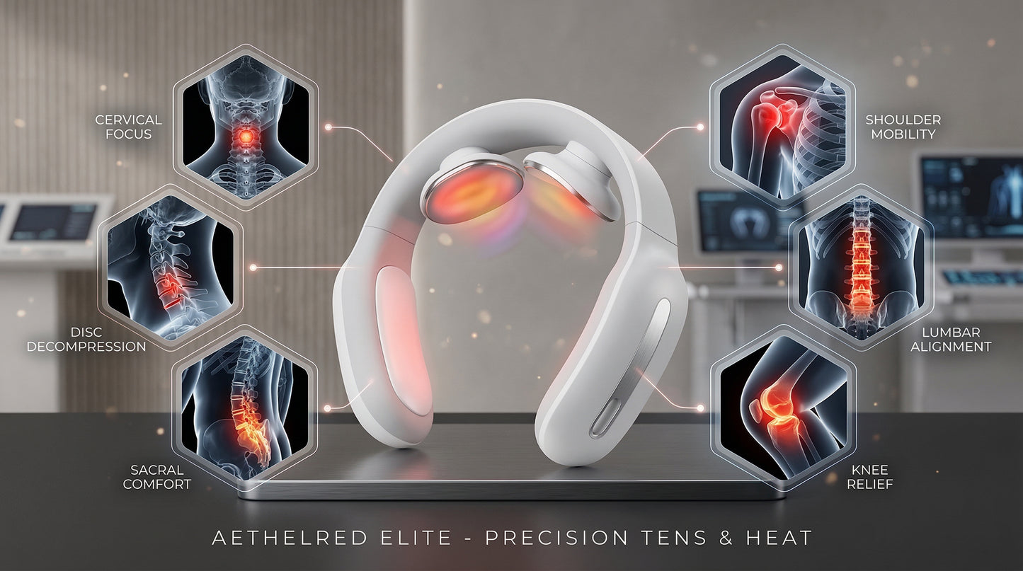 Zareth™ NECK MASSAGER - ELECTRIC CERVICAL FOR NECK PAIN RELIEF