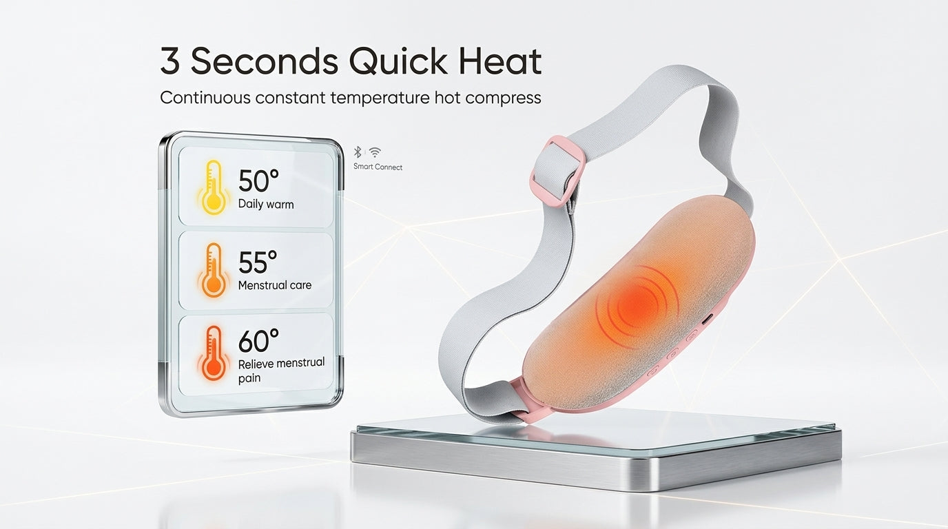 Zareth™ Menstrual Relief Heated Massage Belt