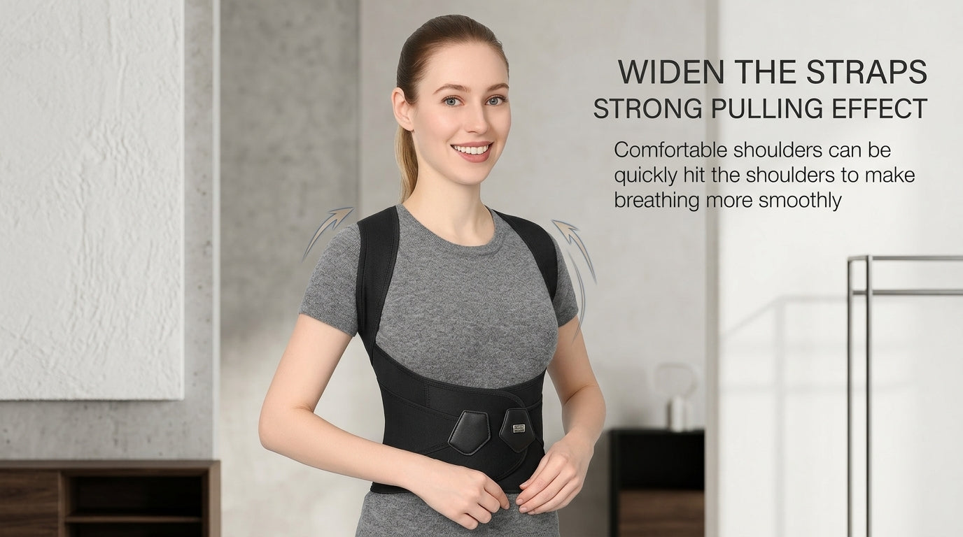 Zareth™  POSTURE CORRECTOR ADJUSTABLE BACK