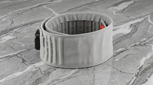 Zareth™ MASSAGE BELT PREMIUM 4-IN-1 Massage,Vibratoin, Infintable, Hot compress.