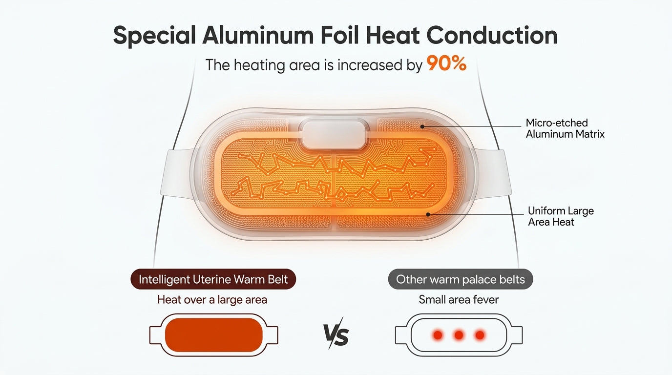 Zareth™ Menstrual Relief Heated Massage Belt