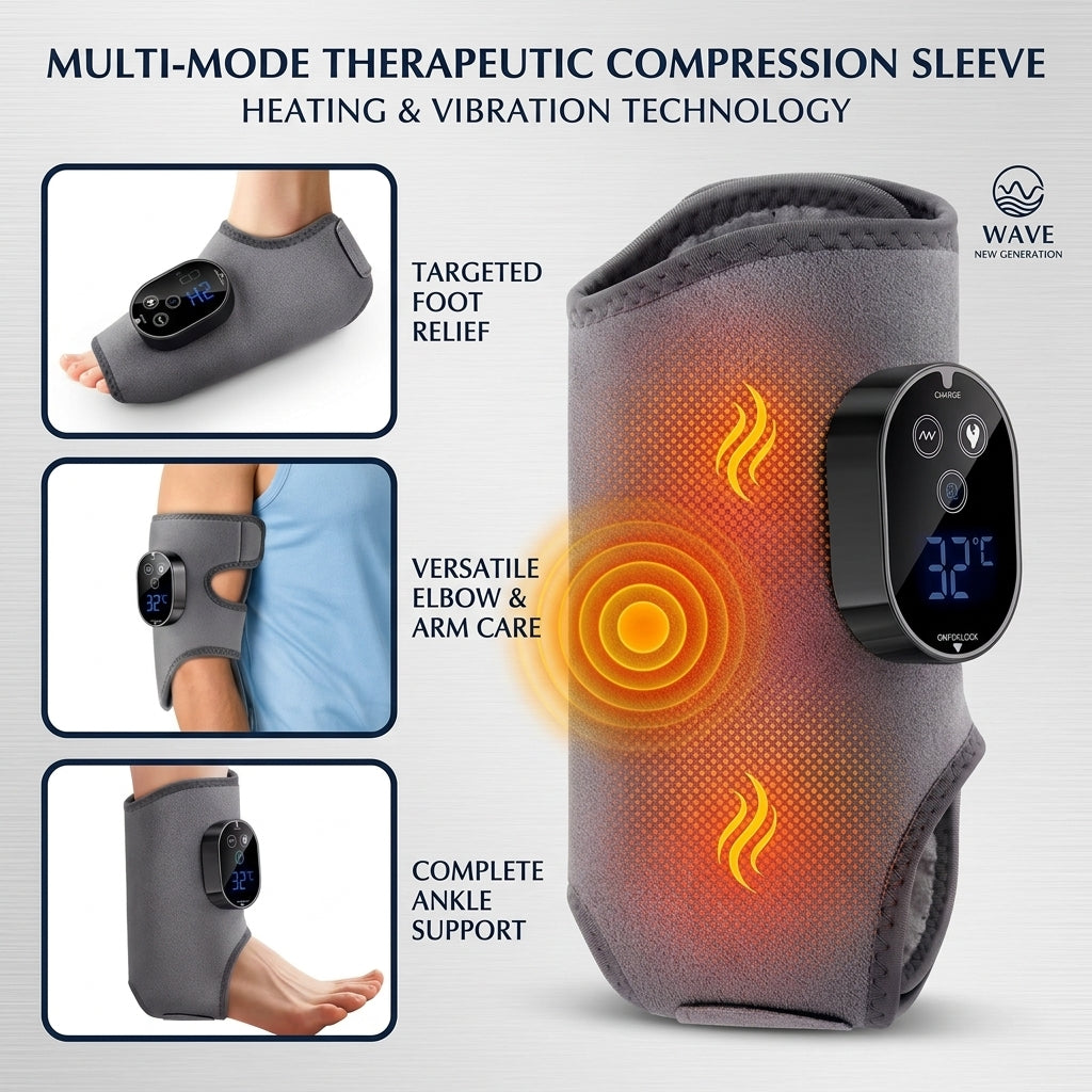 ELBOW & ARM MASSAGER – VERSATILE SUPPORT & RELAXATION | Zareth™