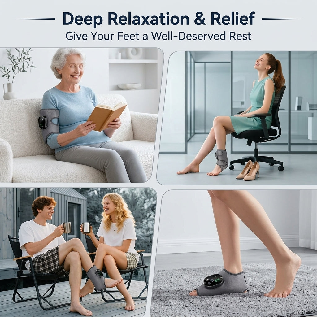 ELBOW & ARM MASSAGER – VERSATILE SUPPORT & RELAXATION | Zareth™
