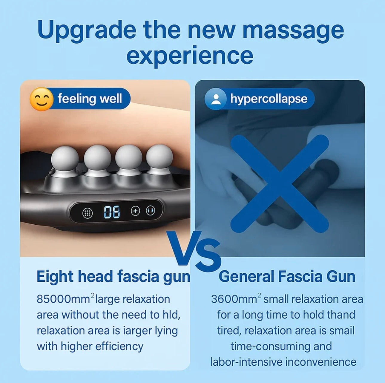 ZARETH™ BACK MASSAGER 16-HEAD MUSCLE ELECTRIC DEEP TISSUE FULL BODY RELIEF TOOL