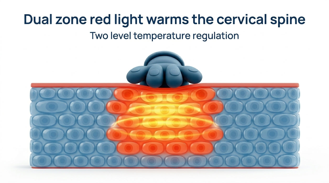 Zareth™ NECK MASSAGER WITH HEAT BIONIC | PREMIUM