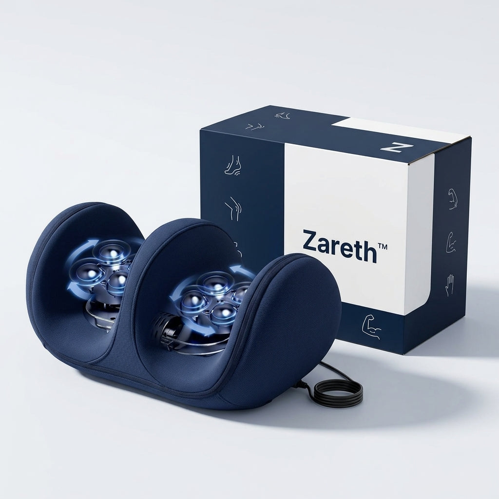 FOOT MASSAGER | Electric Foot & Calf Massager – Deep Relaxation & Muscle Recovery Zareth™