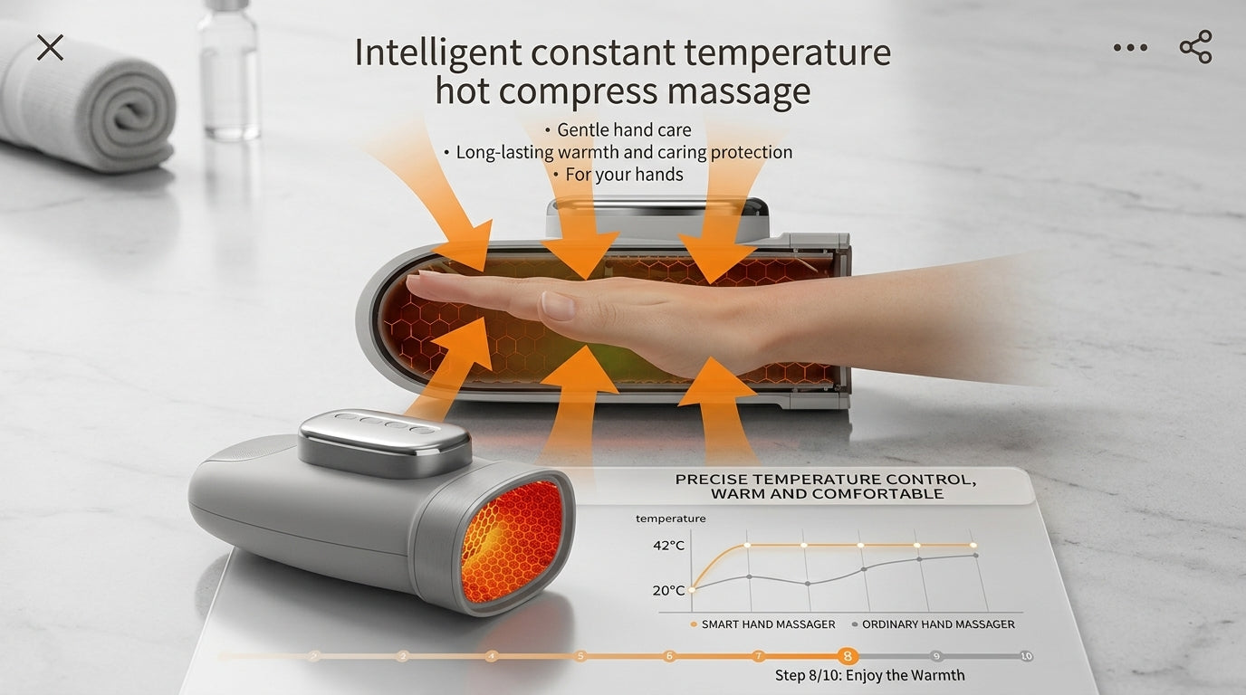 Zareth™ | HAND MASSAGER WITH AIRBAG COMPRESS & VIBRATING GLOVES