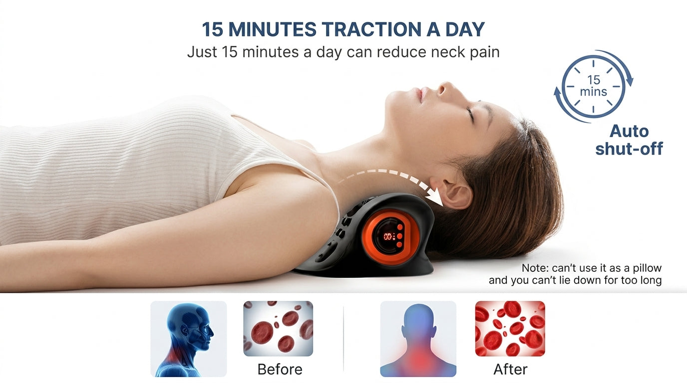Zareth™ HEAD MASSAGER 3-IN-1 WITH Heat & Adjustable Intensity