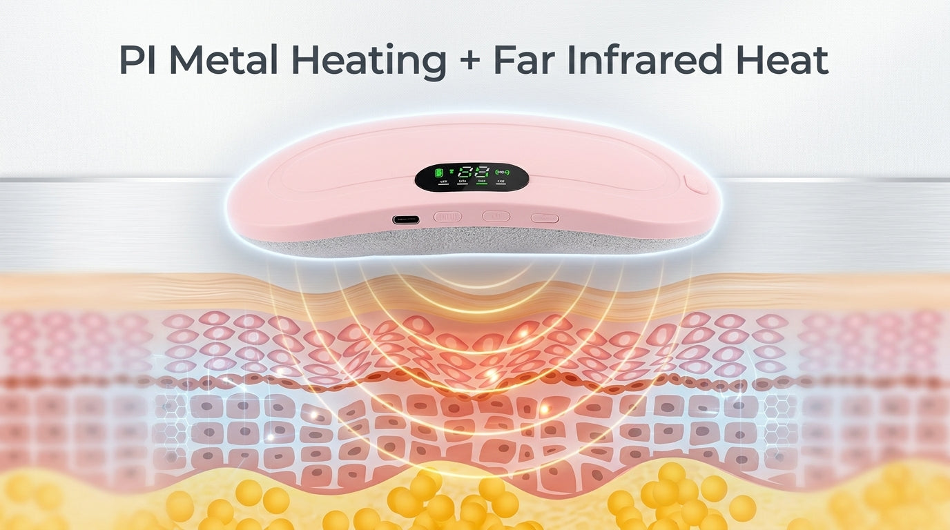 Zareth™ Menstrual Relief Heated Massage Belt