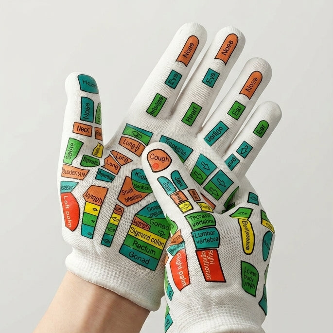 Zareth™ | FOOT MASSAGER - Acupressure Reflexology Gloves & Socks.