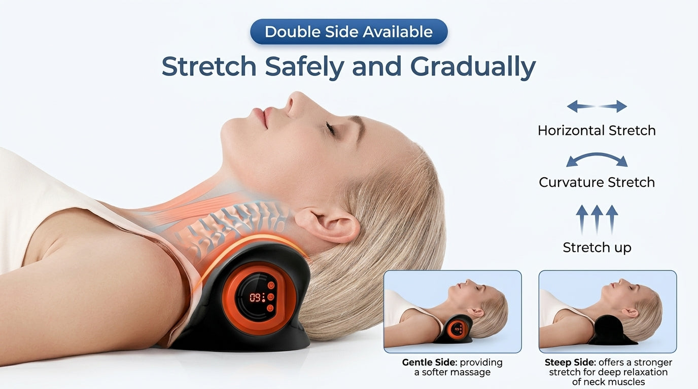 Zareth™ HEAD MASSAGER 3-IN-1 WITH Heat & Adjustable Intensity
